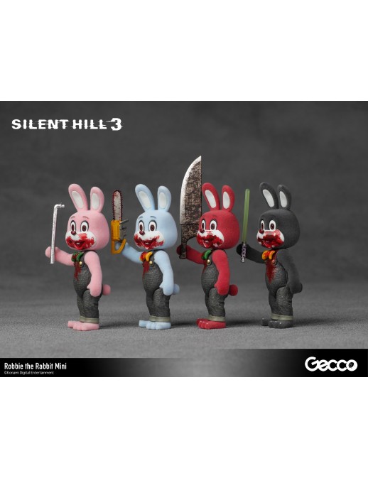Gecco Silent Hill 3 Robbie the Rabbit Black Neo Mini Figure
