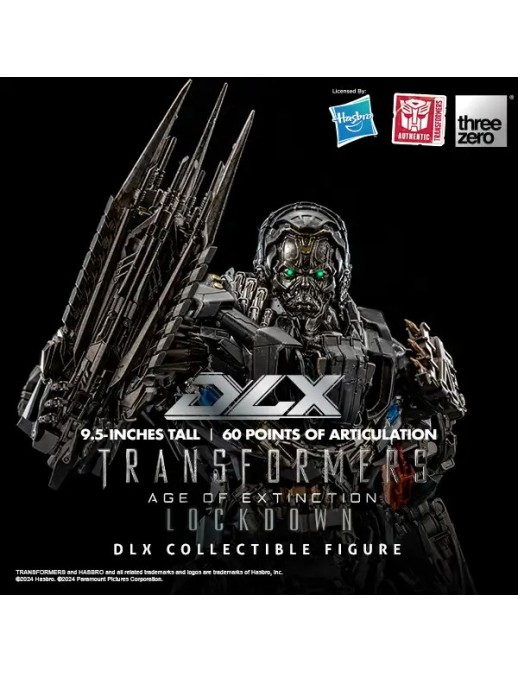 Threezero Transformers Age of Extinction DLX Scale Collectible Figure Lockdown