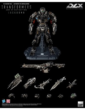 Threezero Transformers Age of Extinction DLX Scale Collectible Figure Lockdown