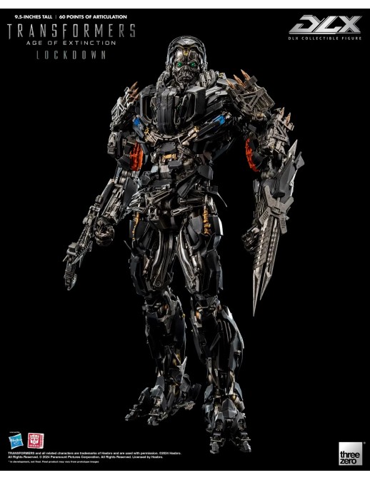 Threezero Transformers Age of Extinction DLX Scale Collectible Figure Lockdown