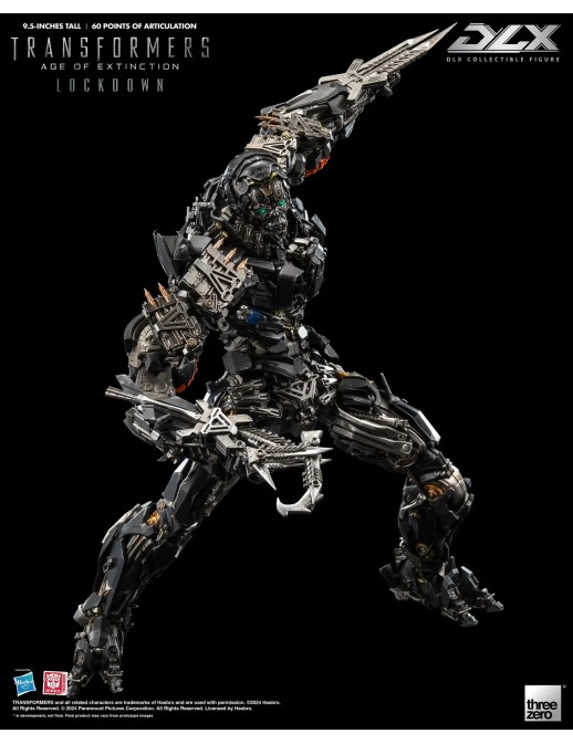 Threezero Transformers Age of Extinction DLX Scale Collectible Figure Lockdown