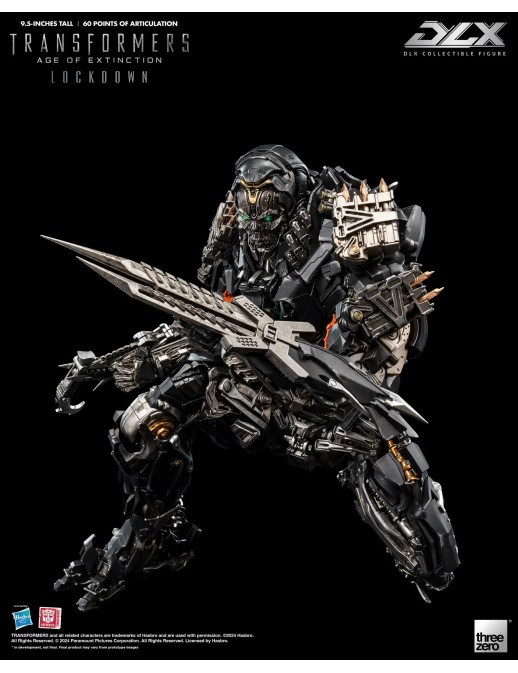 Threezero Transformers Age of Extinction DLX Scale Collectible Figure Lockdown