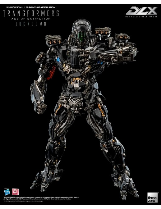 Threezero Transformers Age of Extinction DLX Scale Collectible Figure Lockdown