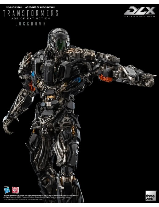 Threezero Transformers Age of Extinction DLX Scale Collectible Figure Lockdown
