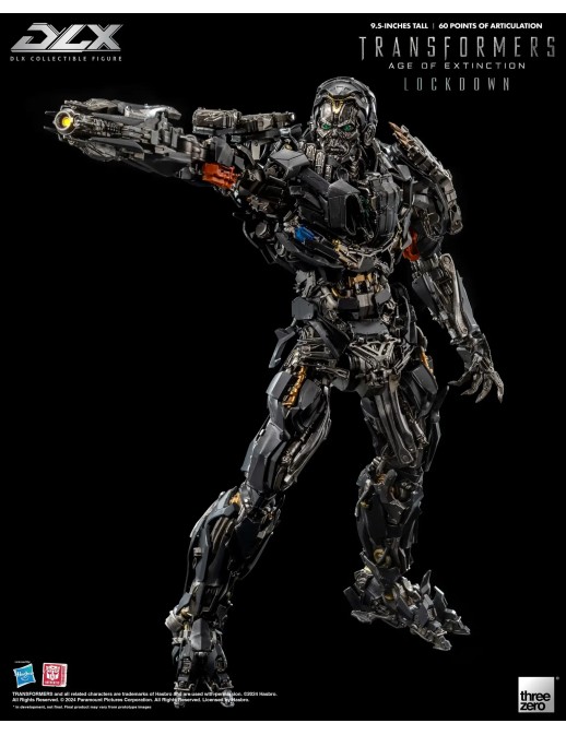 Threezero Transformers Age of Extinction DLX Scale Collectible Figure Lockdown