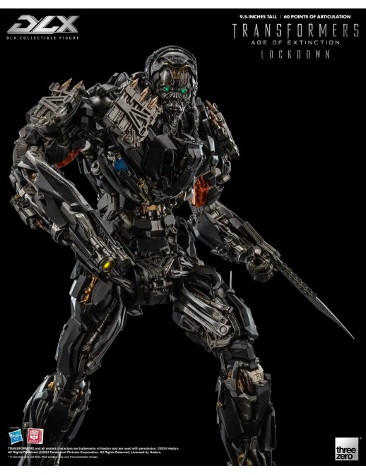 Threezero Transformers Age of Extinction DLX Scale Collectible Figure Lockdown