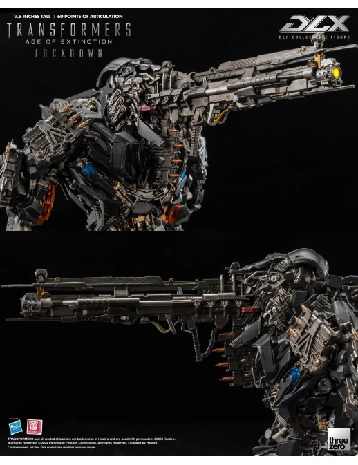 Threezero Transformers Age of Extinction DLX Scale Collectible Figure Lockdown