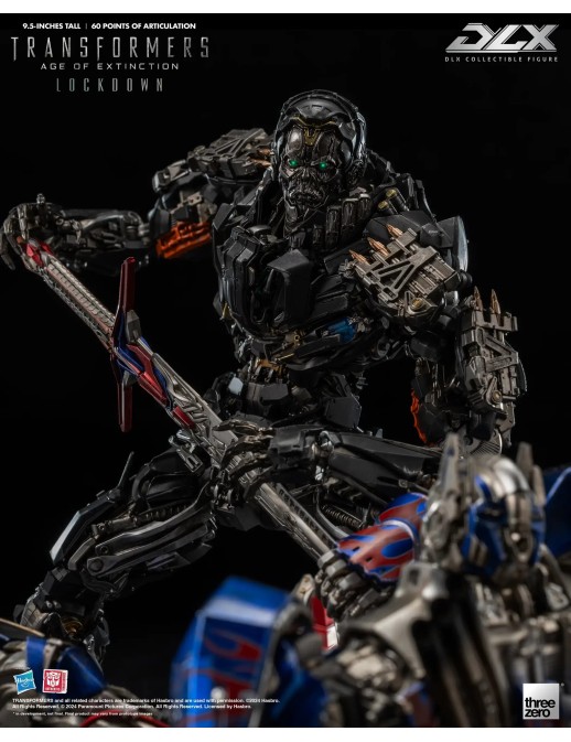Threezero Transformers Age of Extinction DLX Scale Collectible Figure Lockdown