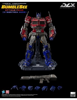 Threezero Transformers Bumblebee DLX Scale Collectible Figure Series Optimus Prime Cybertron Mode
