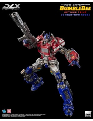 Threezero Transformers Bumblebee DLX Scale Collectible Figure Series Optimus Prime Cybertron Mode