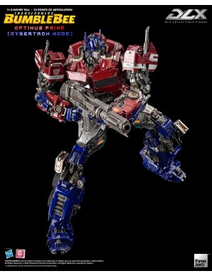 Threezero Transformers Bumblebee DLX Scale Collectible Figure Series Optimus Prime Cybertron Mode