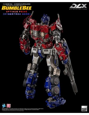 Threezero Transformers Bumblebee DLX Scale Collectible Figure Series Optimus Prime Cybertron Mode