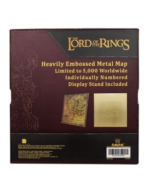 Fanattik Lord of the Rings Middle-Earth Map Limited Edition