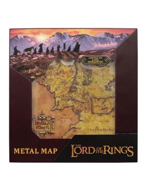 Fanattik Lord of the Rings Middle-Earth Map Limited Edition