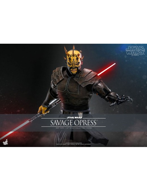 Hot Toys Television Masterpiece Star Wars The Clone Wars Savage Opress 1/6 Scale Collectible Figure