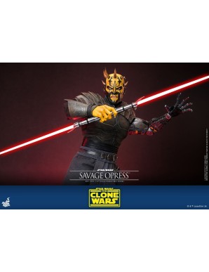 Hot Toys Television Masterpiece Star Wars The Clone Wars Savage Opress 1/6 Scale Collectible Figure