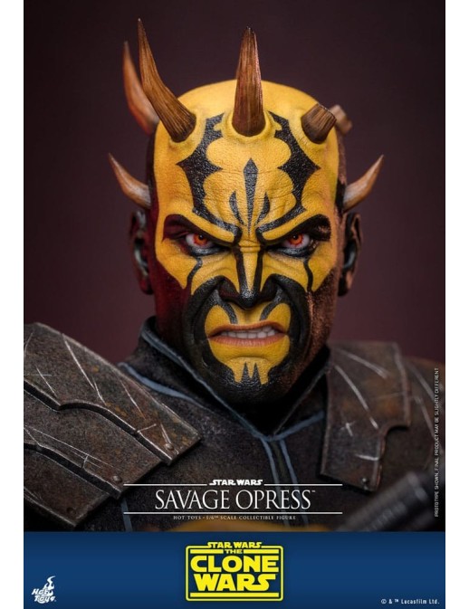 Hot Toys Television Masterpiece Star Wars The Clone Wars Savage Opress 1/6 Scale Collectible Figure