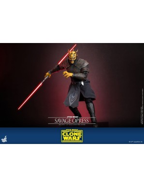 Hot Toys Television Masterpiece Star Wars The Clone Wars Savage Opress 1/6 Scale Collectible Figure