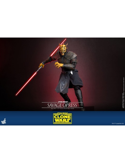 Hot Toys Television Masterpiece Star Wars The Clone Wars Savage Opress 1/6 Scale Collectible Figure