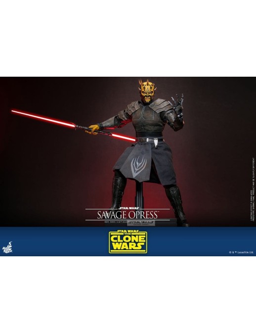 Hot Toys Television Masterpiece Star Wars The Clone Wars Savage Opress 1/6 Scale Collectible Figure