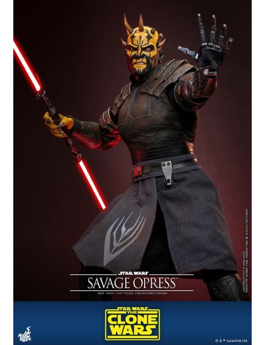 Hot Toys Television Masterpiece Star Wars The Clone Wars Savage Opress 1/6 Scale Collectible Figure