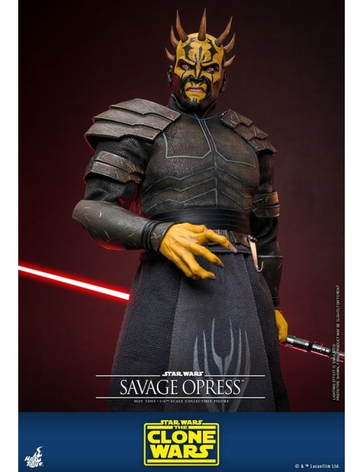 Hot Toys Television Masterpiece Star Wars The Clone Wars Savage Opress 1/6 Scale Collectible Figure