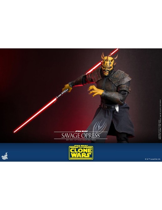 Hot Toys Television Masterpiece Star Wars The Clone Wars Savage Opress 1/6 Scale Collectible Figure