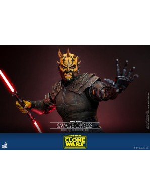 Hot Toys Television Masterpiece Star Wars The Clone Wars Savage Opress 1/6 Scale Collectible Figure