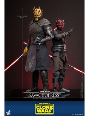 Hot Toys Television Masterpiece Star Wars The Clone Wars Savage Opress 1/6 Scale Collectible Figure