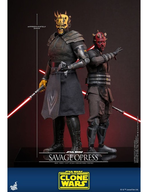 Hot Toys Television Masterpiece Star Wars The Clone Wars Savage Opress 1/6 Scale Collectible Figure