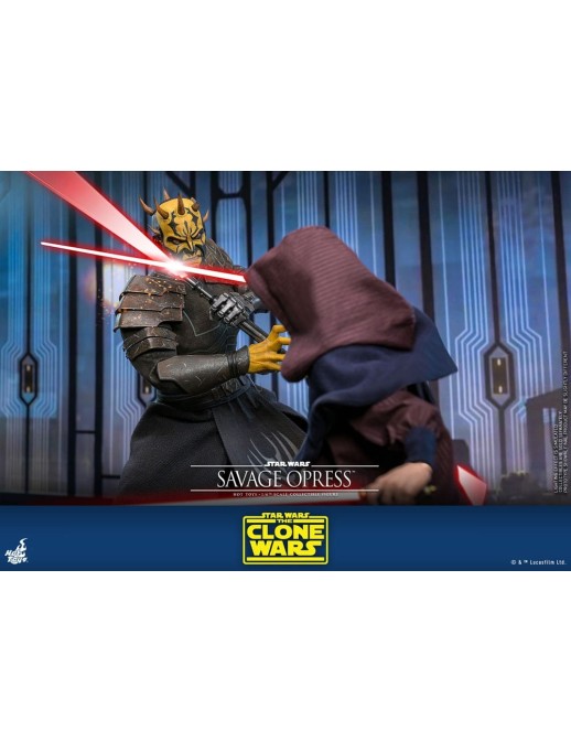 Hot Toys Television Masterpiece Star Wars The Clone Wars Savage Opress 1/6 Scale Collectible Figure