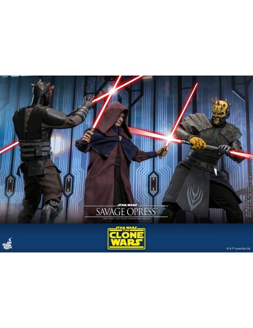 Hot Toys Television Masterpiece Star Wars The Clone Wars Savage Opress 1/6 Scale Collectible Figure