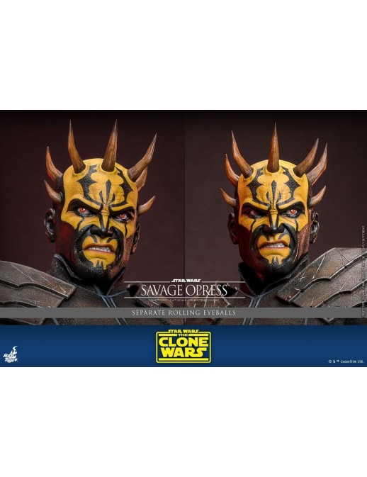 Hot Toys Television Masterpiece Star Wars The Clone Wars Savage Opress 1/6 Scale Collectible Figure