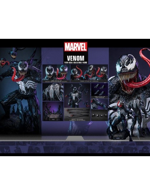 Hot Toys Marvel Comics Venom 1/6 Scale Collectible Figure