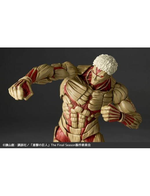 Kaiyodo Amazing Yamaguchi Revoltech Attack on Titan Armored Titan