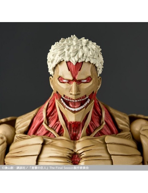 Kaiyodo Amazing Yamaguchi Revoltech Attack on Titan Armored Titan