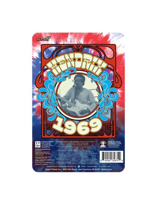 Super7 ReAction Jimi Hendrix Festival