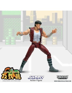 Syndicate Collectibles Double Dragon Jimmy Lee Deluxe Action Figure