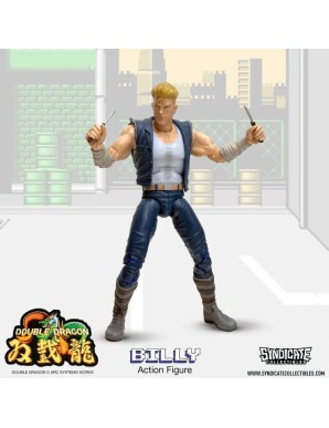 Syndicate Collectibles Double Dragon Billy Lee Deluxe Action Figure