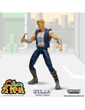 Syndicate Collectibles Double Dragon Billy Lee Deluxe Action Figure