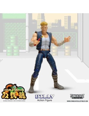 Syndicate Collectibles Double Dragon Billy Lee Deluxe Action Figure