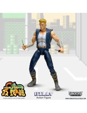 Syndicate Collectibles Double Dragon Billy Lee Deluxe Action Figure