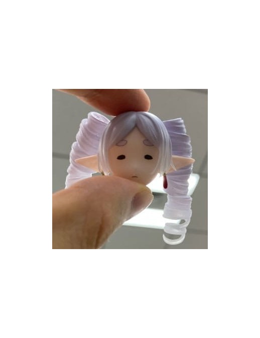 Sega Premium Perching Figure Frieren Beyond Journey's End Frieren I Have Ringlets Now Clear Version