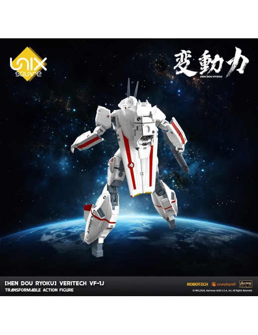 Unix Square Trans-Action Power Series Robotech VF-1J Veritech