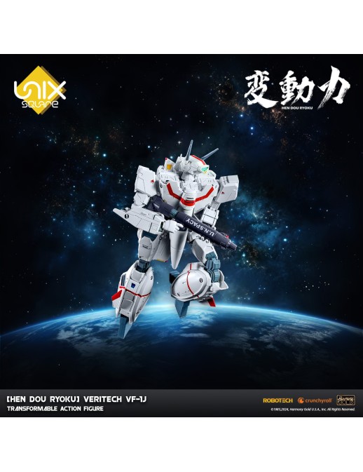 Unix Square Trans-Action Power Series Robotech VF-1J Veritech