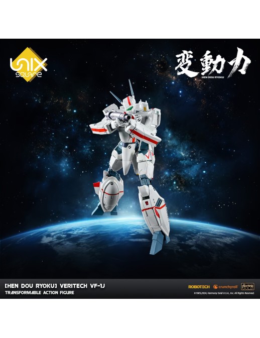 Unix Square Trans-Action Power Series Robotech VF-1J Veritech