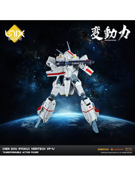 Unix Square Trans-Action Power Series Robotech VF-1J Veritech