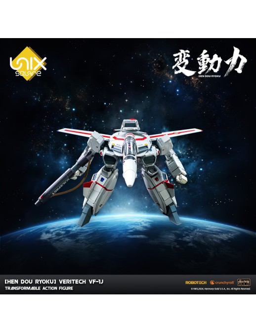 Unix Square Trans-Action Power Series Robotech VF-1J Veritech