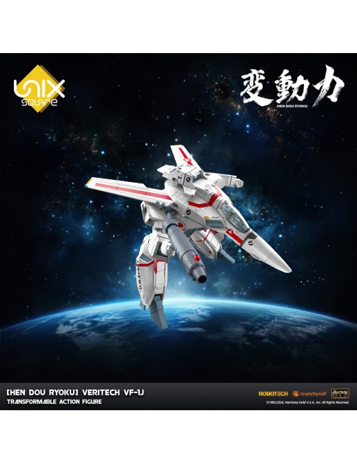 Unix Square Trans-Action Power Series Robotech VF-1J Veritech