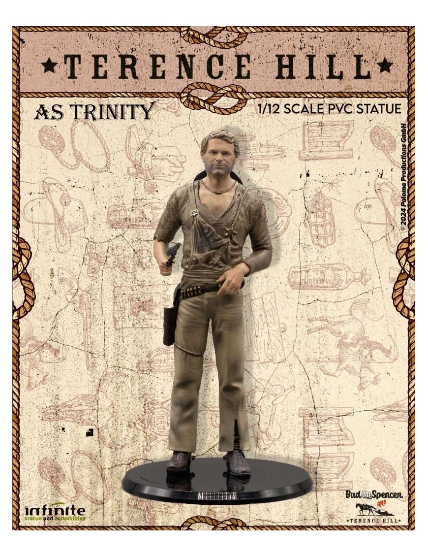 Infinite Statue & Collectibles Terence Hill As Trinity 1/12 Scale Statue Infinite Statue & Collectibles Terence Hill As Trinity 1/12 Scale Statue